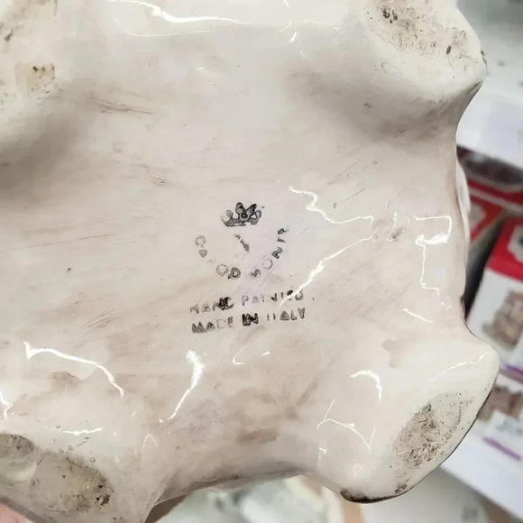 Vintage Design 1940's Capodimonte Pitcher/Vase - Picture 2 of 3